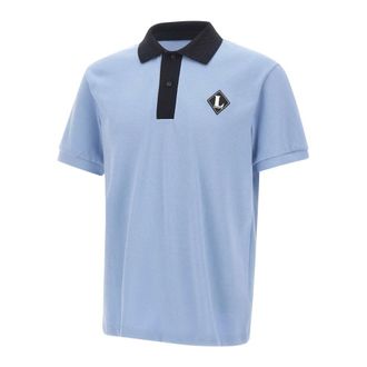 Lacoste Polo Shirts, male, Blue, Size: 2XL Made In France Classic Fit Badge Polo