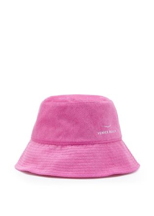 Venice Beach Fischerhut VENICE BEACH Bucket Hat, Damen, pink, Kunstfaser, unifarben, H&uuml;te Fischerhut, Sommerhut, Kopfbedeckung aus Frottee