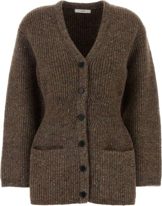 Co Cardigan strutturato - Marrone