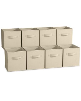 Sorbus 11In 8 Pack Foldable Storage Bins