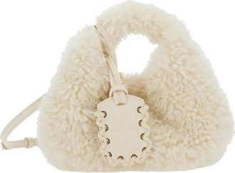 Ganni Hobo Mini Fur