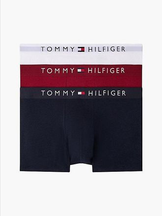 Tommy Hilfiger 3-Pack TH Original Logo Waistband Trunks