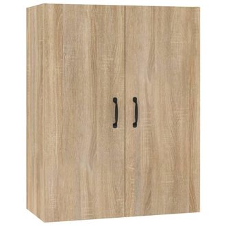 Berkfield Home Hanging Cabinet Sonoma Oak 69, 5x34x90 cm Engineered Wood in Light Tan | Size: 5 x 34 x 90 cm