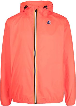 K-Way logo-print jacket - Red