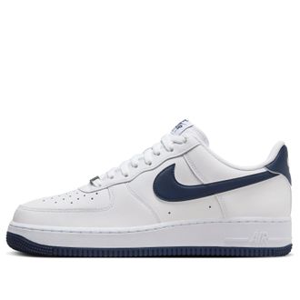 Nike Air Force 1 07 White Midnight Navy FJ4146-104