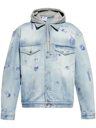 VETEMENTS Spijkerjack - Blauw