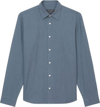 Marc O'Polo checked button-up shirt - Blue