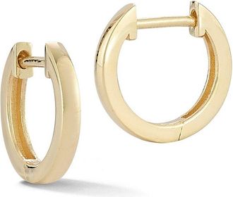 Ember Fine Jewelry 14K Mini Round Huggie Earrings
