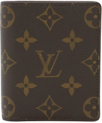 Louis Vuitton Brown Monogram Monogram Wallet (Bi-Fold) (Pre-Owned)