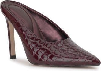 Jessica Simpson Wilix Pointed Toe Mule in Cherry Mahogany at Nordstrom, Size 9.5
