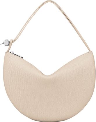Longchamp Le Roseau Leather Wristlet Clutch in Paper at Nordstrom
