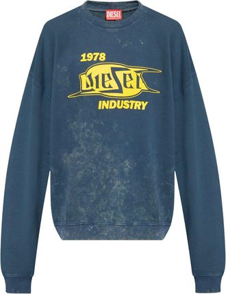 Diesel S-BOXT-Q5 sweatshirt - men - Cotton - L - Blue