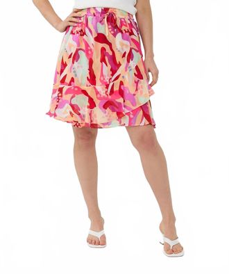 Esqualo Skye Short Skirt In Heat Wave