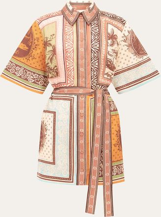 Alemais Alberta Mini Shirtdress