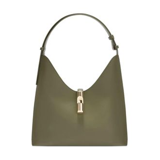 Furla Shoulder Bags, female, Green, Size: ONE SIZE Goccia Shoulder Bag