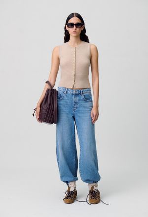 Claudie Pierlot Top maille boutonn&eacute;