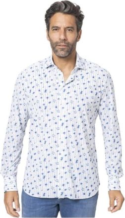 Orian Shirts - Heren - Casual Overhemden - Veelkleurig - S - Nylon - Overhemden