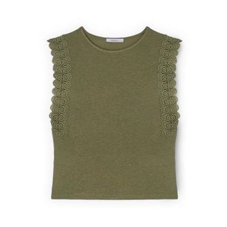 Motivi Mujer, Camisetas, Verde, Talla: L