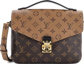 Louis Vuitton Pochette Metis Reverse Monogram Canvas crossbody bag - Marrone