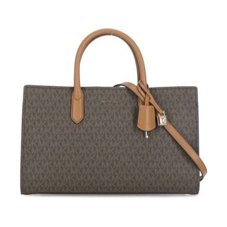 Michael Kors Handbags, female, Brown, Size: ONE SIZE Scarlett Bag