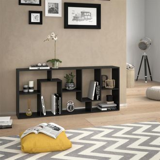 Vicco Separador De Ambientes Noa, Negro, 160.6 X 67.2 Cm, Vicco