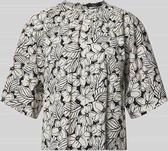 Max Mara Loose Fit Bluse aus reiner Baumwolle in Black, Gr&ouml;&szlig;e 34