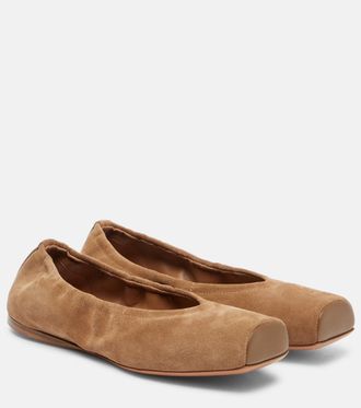 Alaia Alaïa Suede ballet flats