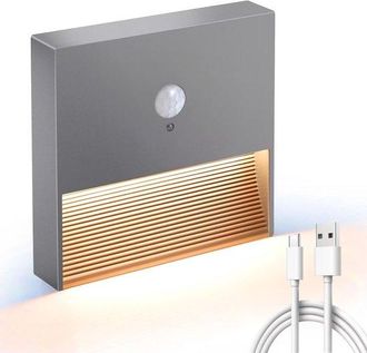 OEM Luz Nocturna Recargable Con Sensor De Movimiento Y Brillo Ajustable