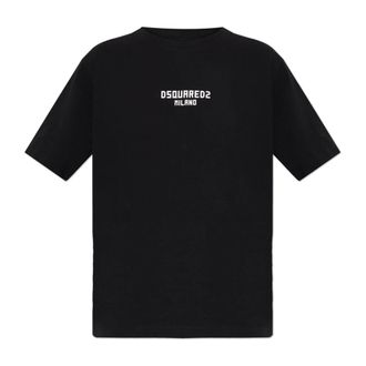 Dsquared2 Dames, Tops, Zwart, Maat: XS Katoen