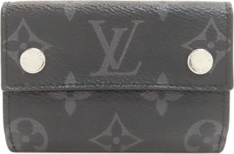 Louis Vuitton Monogram Eclipse Monogram Eclipse Wallet (Tri-Fold) (Pre-Owned)