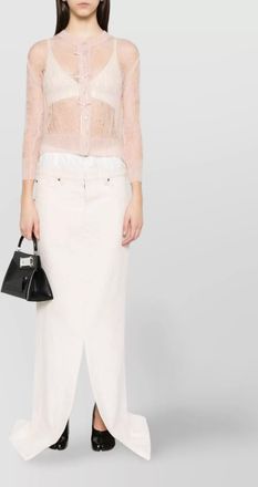 Maison Margiela denim long skirt high waist