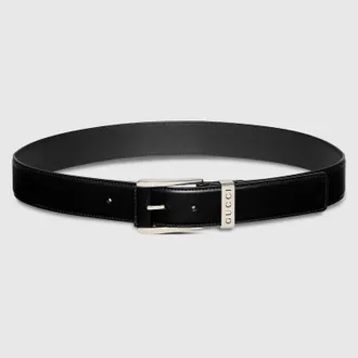 Gucci Belt With Squared Buckle, Size Gucci 100, Leather