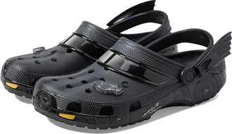 Crocs Classic Adjustable Batman Clogs Slippers Black/Batmobile : Mens 13 - Womens 15 Medium, Synthetic