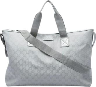 Gucci Bolso Satchel Pre-owned - Pre-owned - Mujer - Gris - ONE SIZE