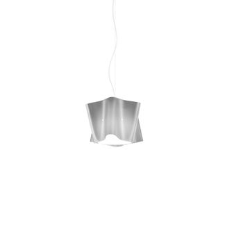 Linea Zero Sospensione Moderna A 1 Luce Folio In Polilux Silver D25 Made In Italy