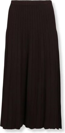 Staud Staud, Rokken, Dames, Bruin, S, Nylon, Lena Skirt