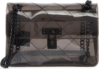 Kurt Geiger Mini Brixton Vinyl Crossbody Bag in Black at Nordstrom Rack