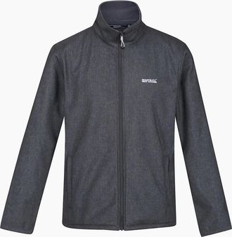 Regatta Mens Regatta Mens Cera V Wind Resistant Soft Shell Jacket - Grey - Size: 46/Regular