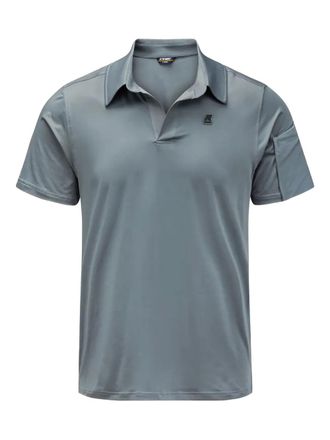K-Way short sleeve polo shirt - Grey