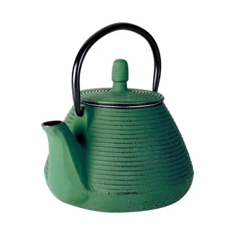 Lacor Tetera De Hierro Fundido Verde - Capacidad 0,8 Litros