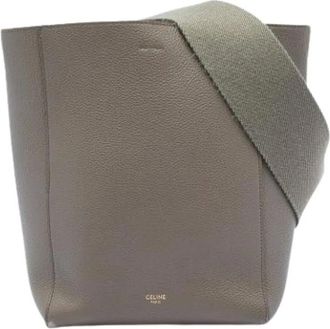 Celine Pre-owned Seau Sangle - Pre-owned - Mujer - Gris - ONE SIZE