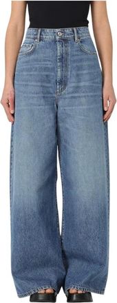 Sportmax Dames, Jeans, Blauw, Maat: W27 Katoen