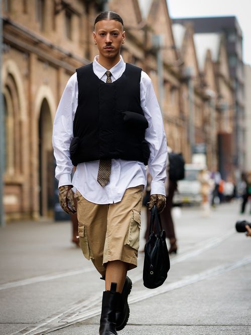 Street Style Look von Australian Fashion Week