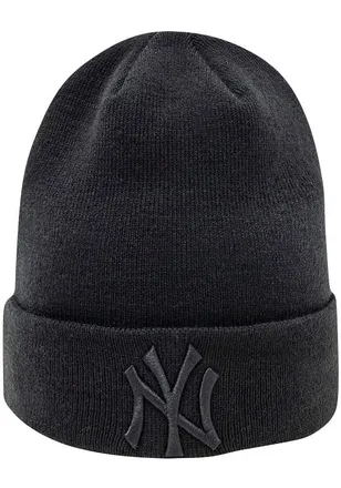New Era Strickm&uuml;tze NEW ERA NEW YORK YANKEES, schwarz, Strick, Kunstfaser, unifarben, M&uuml;tzen Strickm&uuml;tze