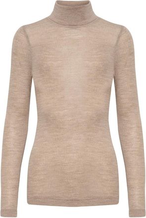 Inwear Turtleneck - Dames - Coltruien - Beige - 2XL - Wol - Truien & Vesten