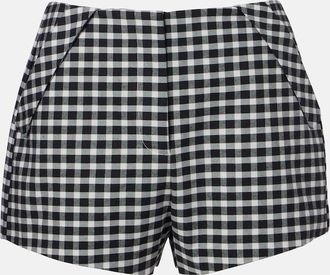 Poss&eacute; Shorts Chiara in misto cotone a quadri