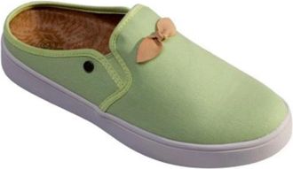 Spenco Womens Spenco Andrey SP1058REE Green Round Toe Slip-On Slide HAWK1837