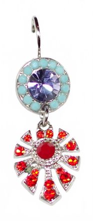 Mariana Womens Sherbert Earrings In Rainbow