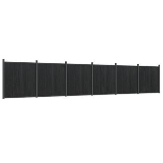 Berkfield Home Fence Panel Grey 1045x186 cm WPC