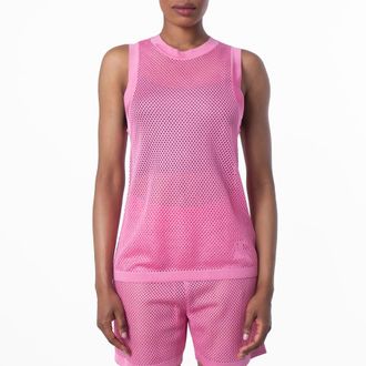 Burberry Daisey EKD Mesh Tank Top, Size XX-Small